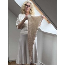 Bladranke Trklde - strikkeopskrift i cashmere