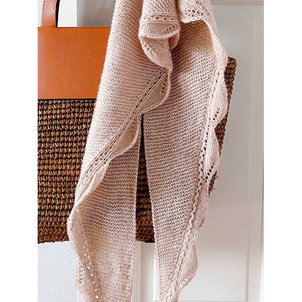 Bladranke Trklde - strikkeopskrift i cashmere