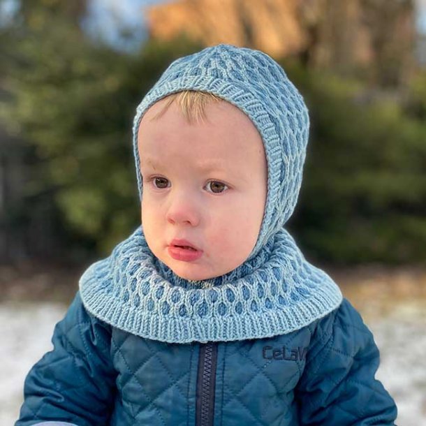 Bikube Elefanthue - strikkeopskrift