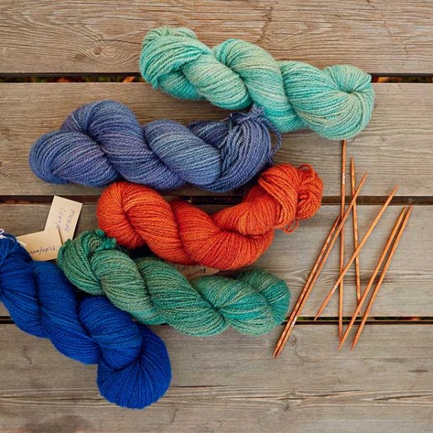 Nem og kreativ garnfarvning - i mikroblgeovn