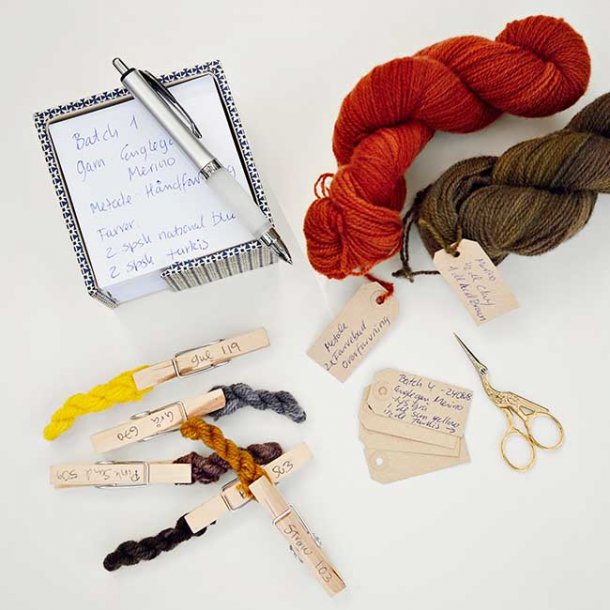 Nem og kreativ garnfarvning - i mikroblgeovn