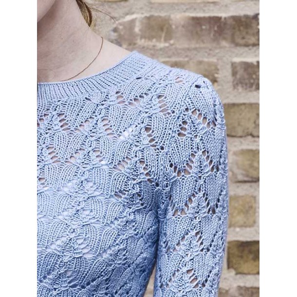 Magnolia Bluse - strikkeopskrift