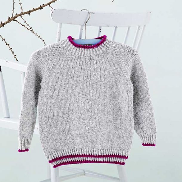 Brne Raglansweater - strikkeopskrift