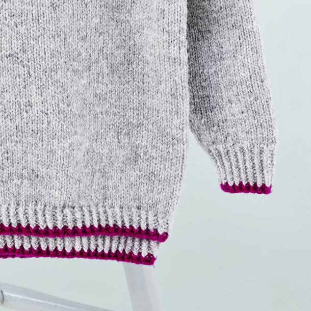 Brne Raglansweater - strikkeopskrift