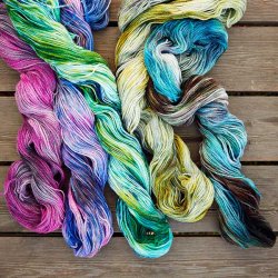 Nem og kreativ garnfarvning - i mikroblgeovn