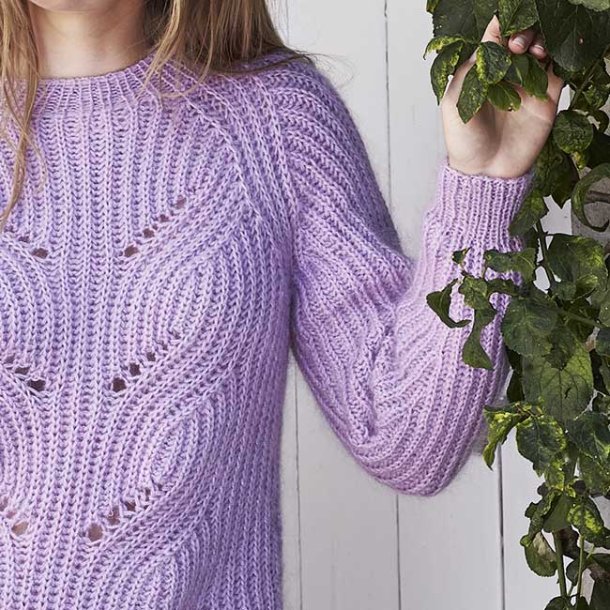 Soft Wave Sweater - strikkeopskrift