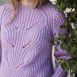 Soft Wave Sweater - strikkeopskrift