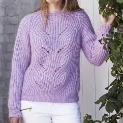 Soft Wave Sweater - strikkeopskrift