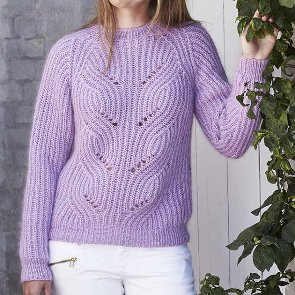 Soft Wave Sweater - strikkeopskrift