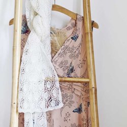 Soleil trklde med hulmnster - strikkeopskrift til download