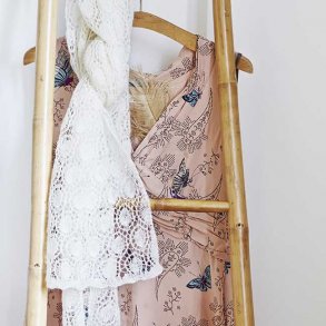 Soleil trklde med hulmnster - strikkeopskrift til download