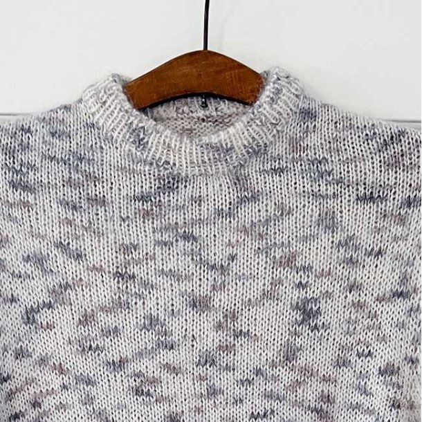 Soulmate Sweater Hndfarvet - strikkeopskrift