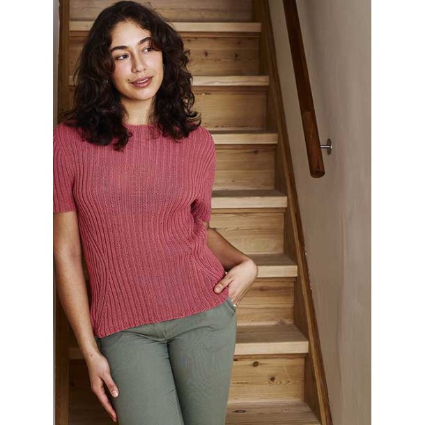 Summer Rib Tee - strikkeopskrift