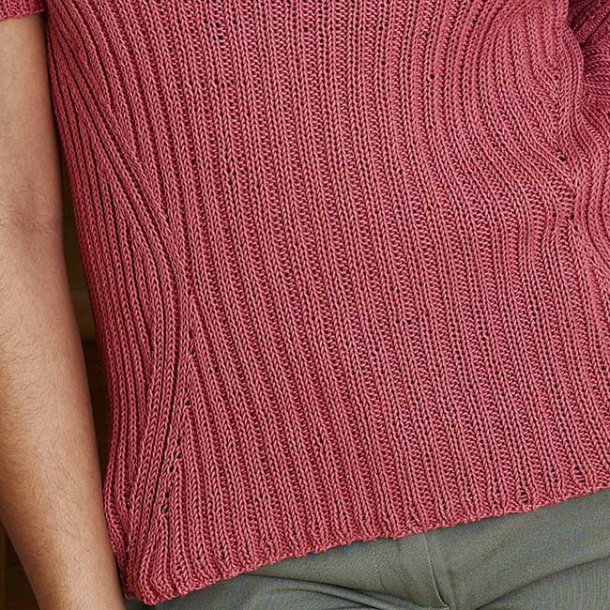 Summer Rib Tee - strikkeopskrift