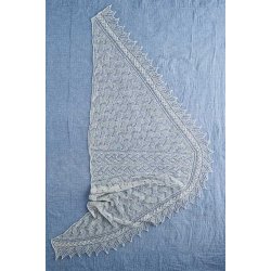 Tusnelda Sjal Lace - strikkeopskrift til download
